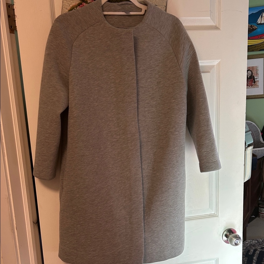 COS grey Scuba Coat